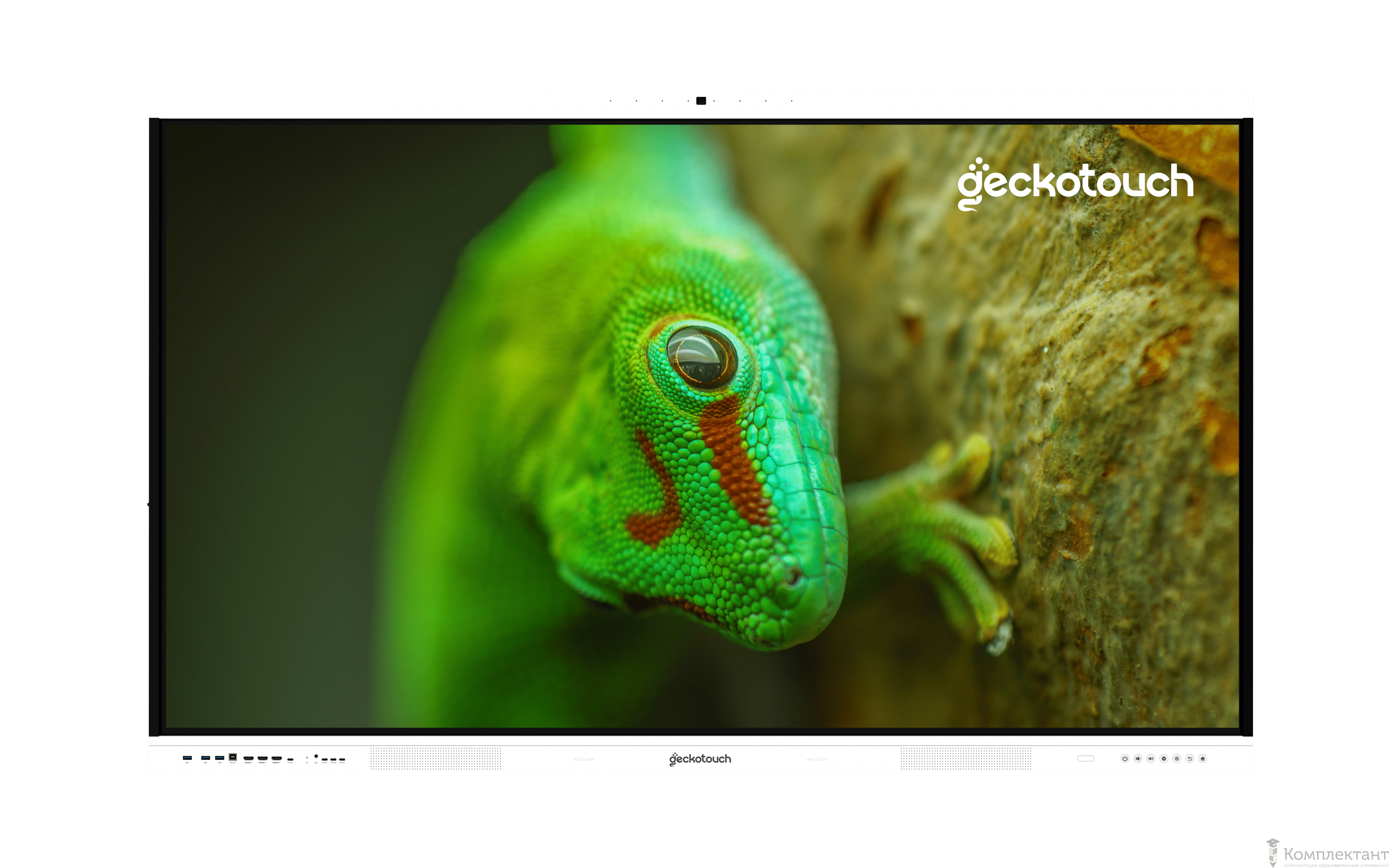 Интерактивная панель для школы Минпромторг Geckotouch 65RT